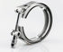 2.500" V-Band Clamp - Standard T-Bolt - (For 3.080" OD Flanges) - 304 Stainless - Striker Modified