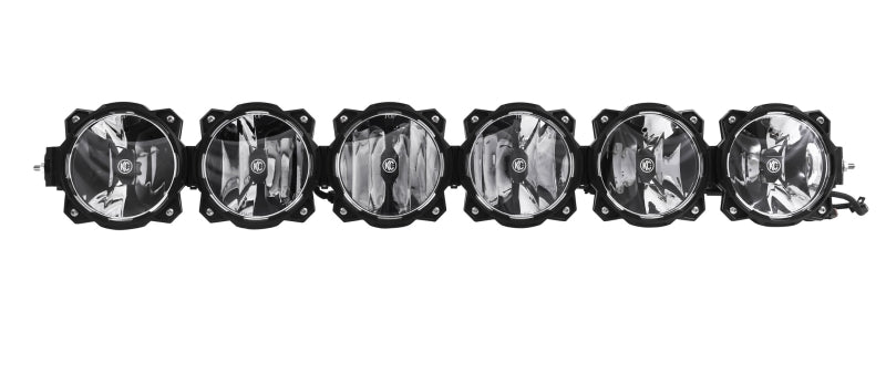 KC HiLiTES Universal 39in. Pro6 Gravity LED 6-Light 120w Combo Beam Light Bar (No Mount) - Striker Modified