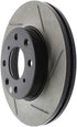 StopTech Power Slot 93-00 Honda Civic DX w/ Rr Drum Brakes Front Left Rotor - Striker Modified