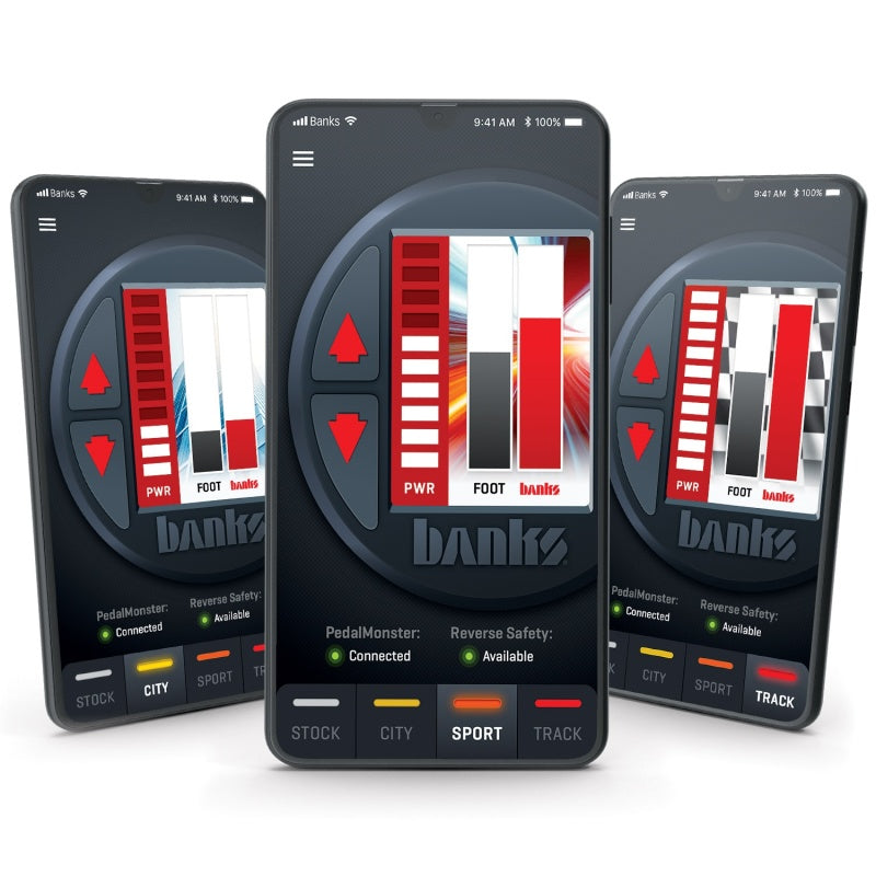 Banks Power Pedal Monster Kit (Stand-Alone) - Molex MX64 - 6 Way - Use w/iDash 1.8 - Striker Modified