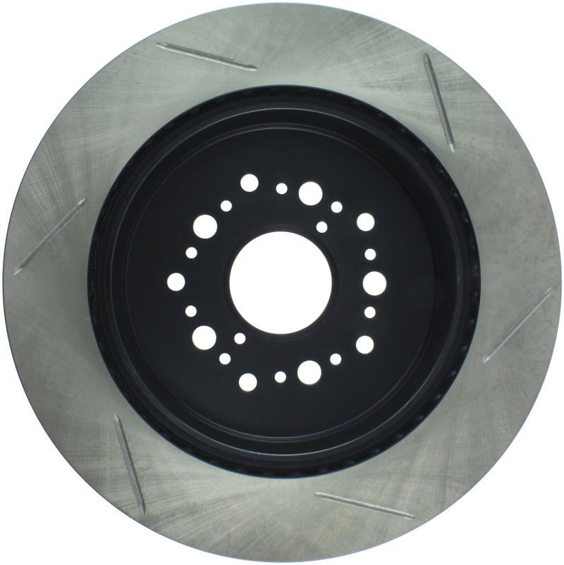 StopTech Power Slot 93-94 Lexus LS Series / 95-00 LS400 / 92-00 SC 400 Rear Right Slotted Rotor - Striker Modified