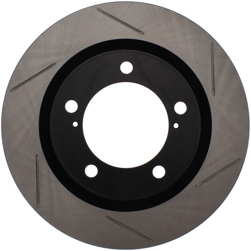 StopTech Power Slot 08-09 Toyota Sequoia / 07-09 Tundra Slotted Left Front Rotor - Striker Modified
