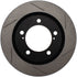 StopTech Power Slot 08-09 Toyota Sequoia / 07-09 Tundra Slotted Left Front Rotor - Striker Modified