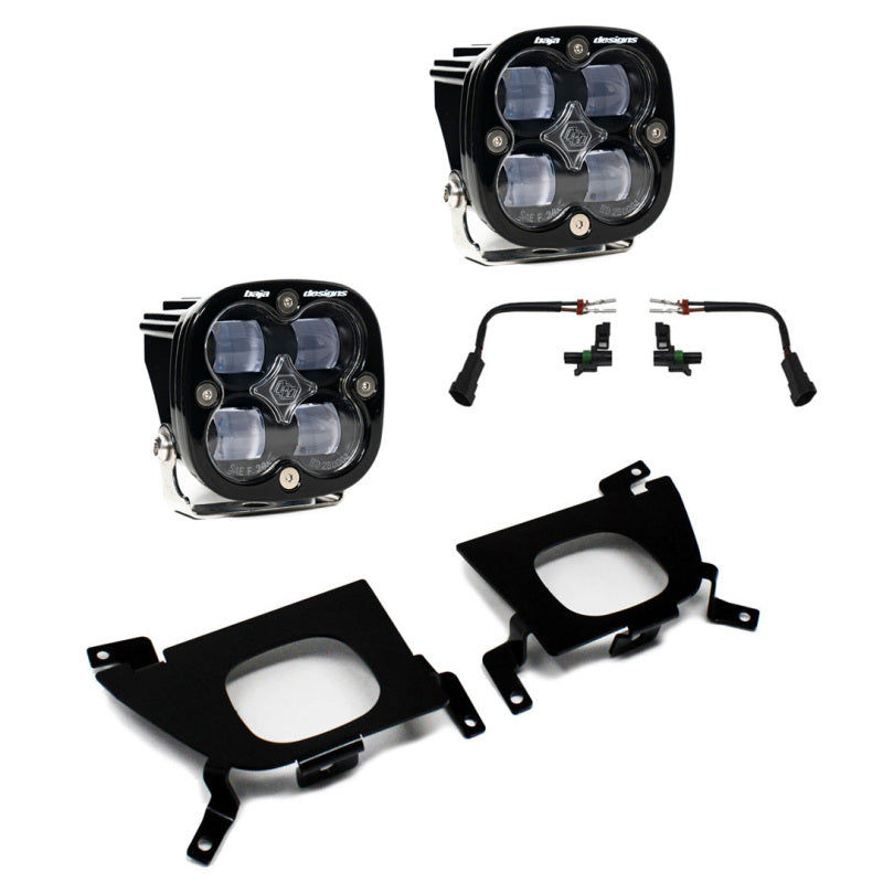 Baja Designs 2019+ Silverado Fog Pocket for Silverado 1500/2500/2500 HD FPK SAE - Striker Modified