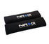 NRG Seat Belt Pads 2.7in. W x 11in. L (Black) Short - 2pc - Striker Modified