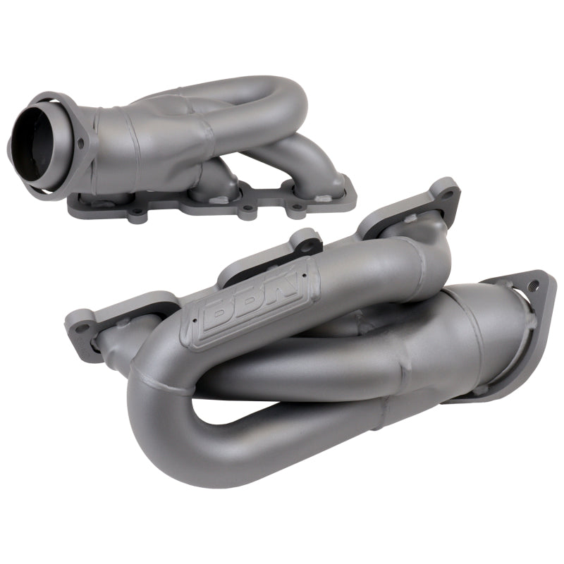 BBK 11-15 Mustang 3.7 V6 Shorty Tuned Length Exhaust Headers - 1-5/8 Titanium Ceramic - Striker Modified