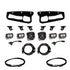 Baja Designs 2021+ Ford Bronco Clear SAE Fog Pocket Kit w/Upfitter - Striker Modified