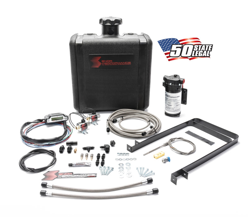 Snow Performance Stg 3 Boost Cooler Water Injection Kit TD Univ. (SS Braided Line and 4AN Fittings) - Striker Modified