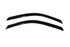 AVS 09-18 Dodge RAM 1500 Standard Cab Ventvisor Outside Mount Window Deflectors 2pc - Smoke - Striker Modified