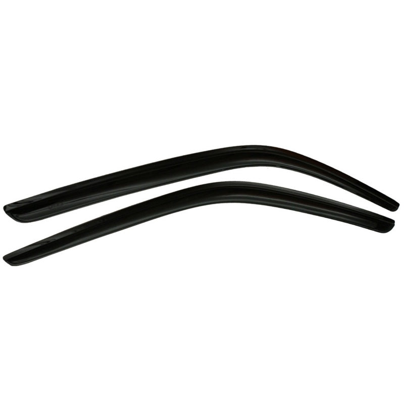 AVS 97-01 Mitsubishi Mirage Coupe Ventvisor Outside Mount Window Deflectors 2pc - Smoke - Striker Modified