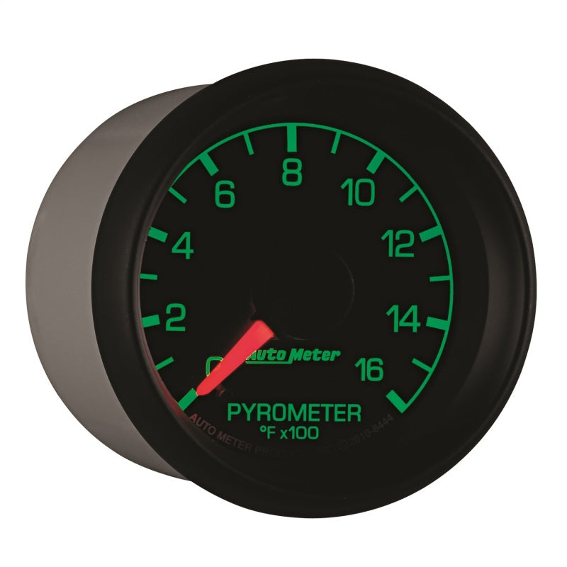 Autometer Factory Match Ford 52.4mm Full Sweep Electronic 0-1600 Deg F EGT/Pyrometer Gauge - Striker Modified