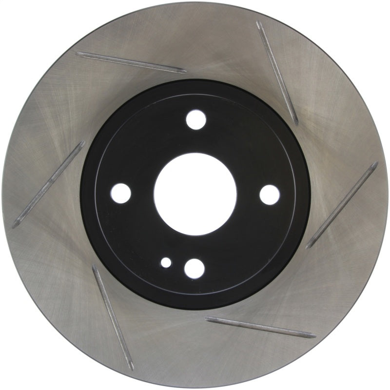 StopTech Power Slot 01-05 Mazda Miata Sport Suspension/Turbo SportStop Slotted Front Left Rotor - Striker Modified
