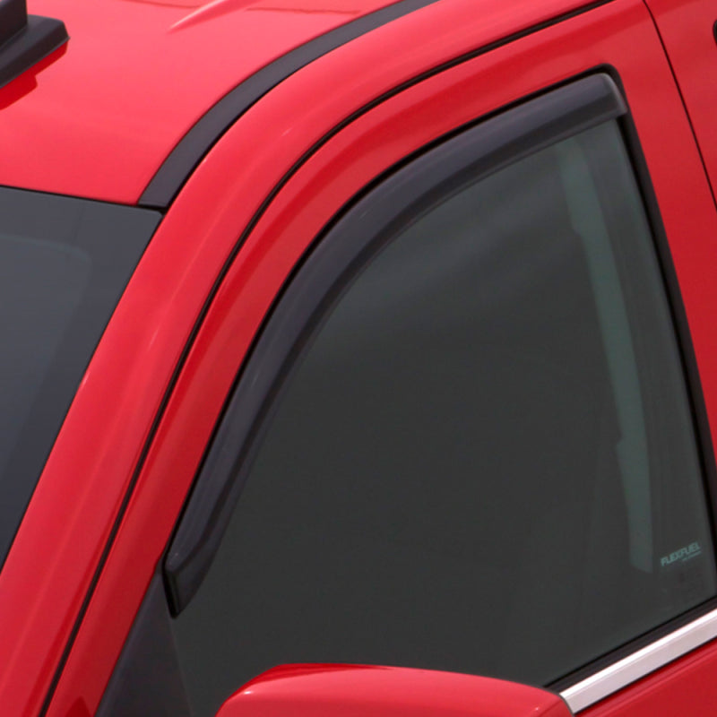 AVS 99-16 Ford F-250 Standard Cab Ventvisor In-Channel Window Deflectors 2pc - Smoke - Striker Modified