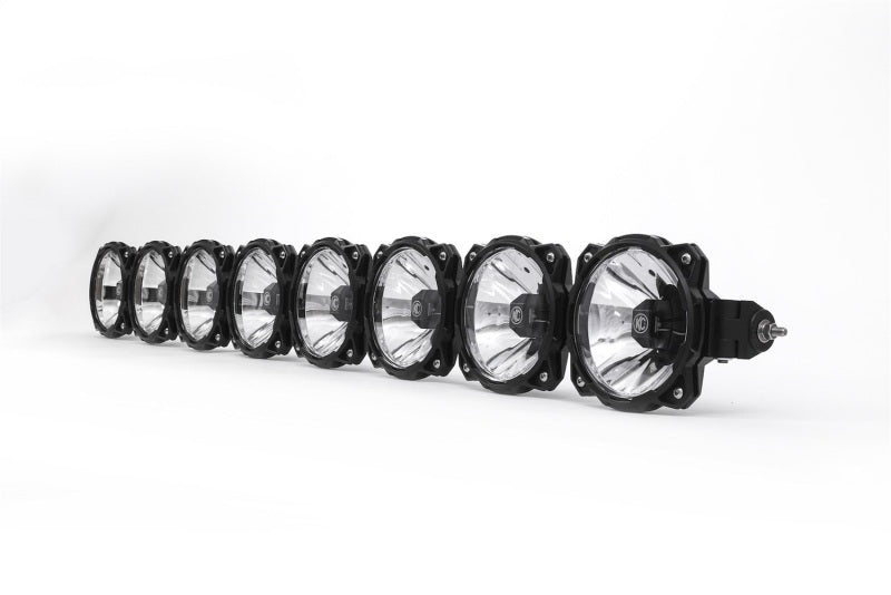 KC HiLiTES Universal 50in. Pro6 Gravity LED 8-Light 160w Combo Beam Light Bar (No Mount) - Striker Modified