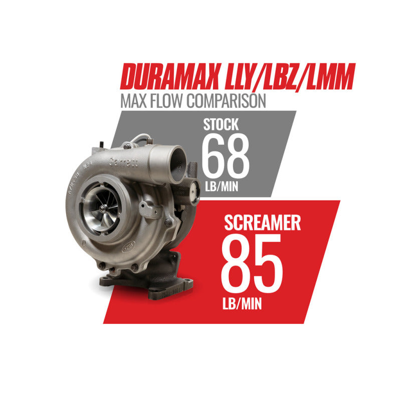 BD Diesel Duramax Screamer Turbo - 2004.5-2010 Chevrolet LLY/LBZ/LMM - Striker Modified