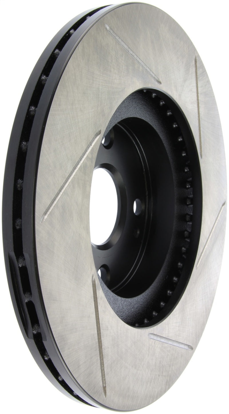 StopTech Power Slot 01-05 Mazda Miata Sport Suspension/Turbo SportStop Slotted Front Right Rotor - Striker Modified