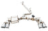 AWE Tuning Volkswagen Golf R MK7.5 SwitchPath Exhaust w/Chrome Silver Tips 102mm - Striker Modified