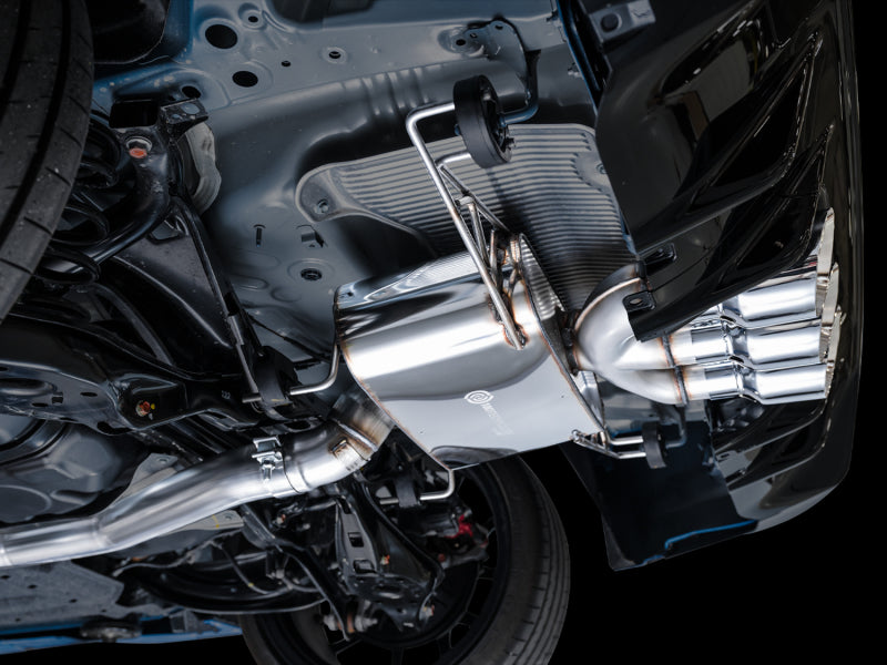 AWE Tuning 2023 Honda Civic Type R FL5 Touring Edition Exhaust w/ Triple Chrome Silver Tips - Striker Modified
