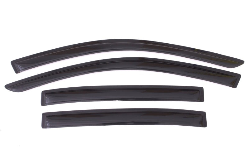 AVS 13-17 Honda Accord Ventvisor Outside Mount Window Deflectors 4pc - Smoke - Striker Modified