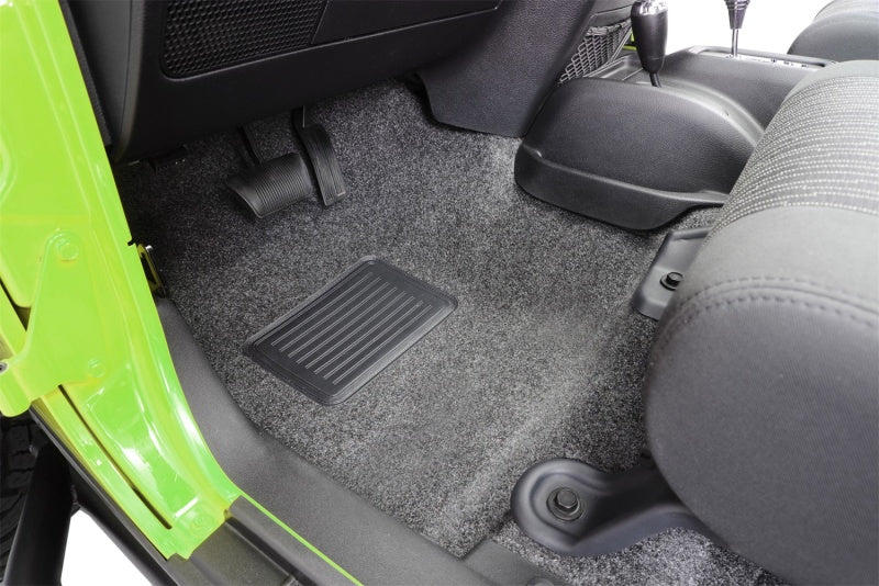 BedRug 07-16 Jeep JK Unlimited 4Dr Front 4pc Floor Kit (Incl Heat Shields) - Striker Modified