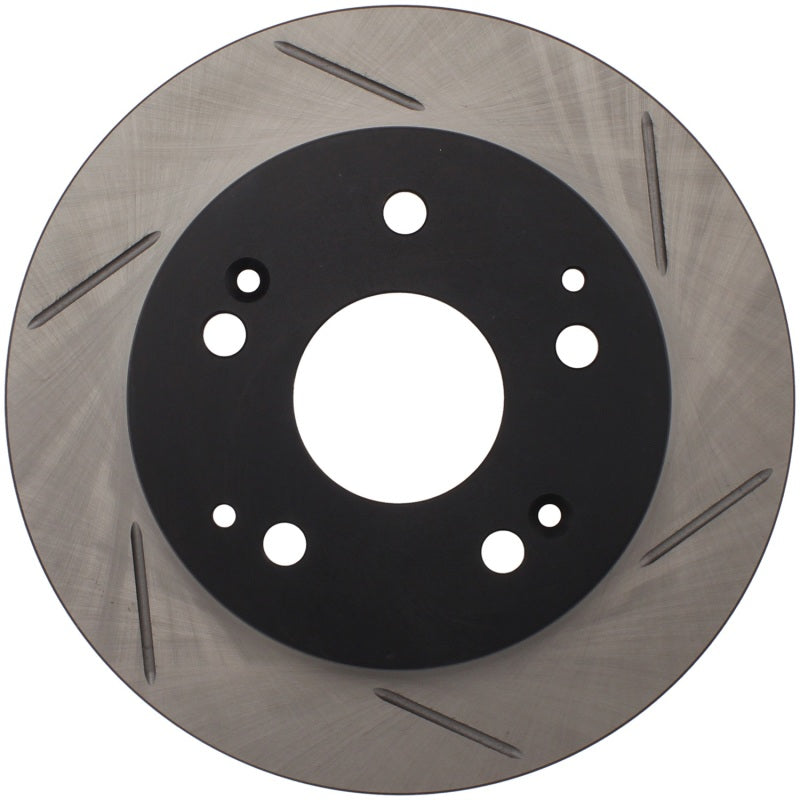 StopTech Power Slot Slotted 02-06 Acura RSX Incl. Type S / 97-01 Integra Type R Rear Left Rotor - Striker Modified