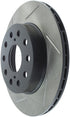 StopTech Power Slot 1/90-95 Toyota MR2 Rear Right SportStop Slotted Rotor - Striker Modified