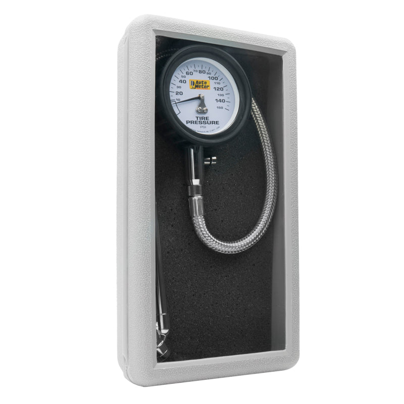 Autometer 150 PSI Analog Tire Pressure Gauge - Striker Modified