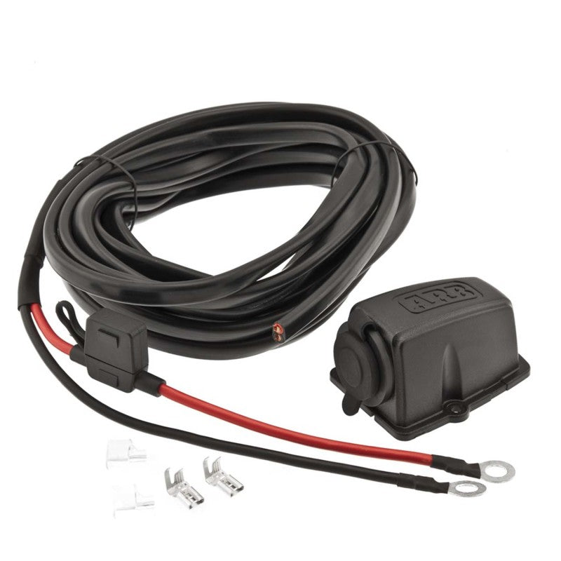 ARB Fridge Wiring Kit 6M W/Threaded Socket - Striker Modified