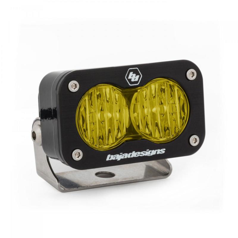 Baja Designs S2 Pro Wide Cornering Pattern LED Light - Amber - Striker Modified