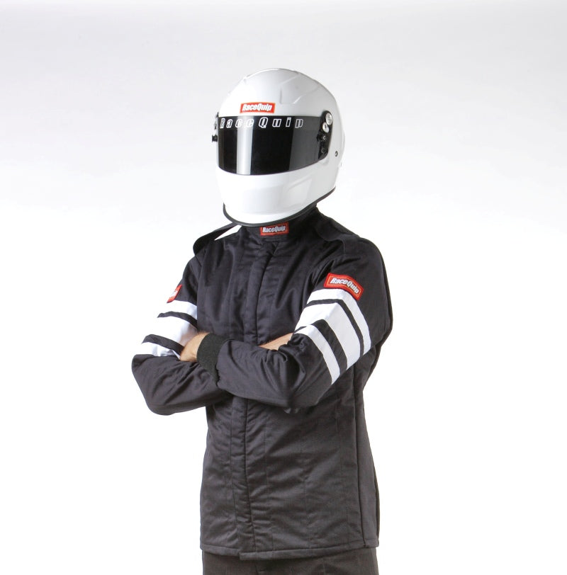 RaceQuip Black SFI-5 Jacket - XL - Striker Modified