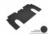 3D MAXpider 2016-2020 Tesla Model X 6-Seats Kagu 2nd Row Floormats - Black - Striker Modified