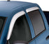 AVS 15-18 Chevy Silverado 2500 Crew Cab Ventvisor Front & Rear Window Deflectors 4pc - Chrome - Striker Modified