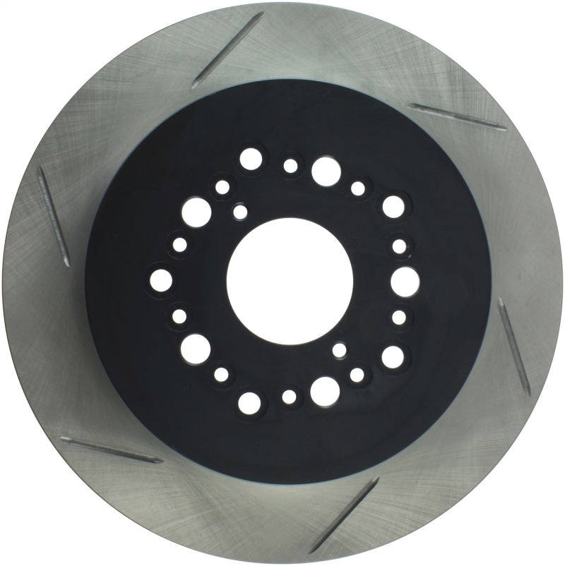 StopTech Power Slot 93-94 Lexus LS Series / 95-00 LS400 / 92-00 SC 400 Rear Right Slotted Rotor - Striker Modified