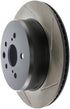 StopTech 13-14 Lexus GS300/350/400/430 Slotted Sport Rear Left Brake Rotor - Striker Modified