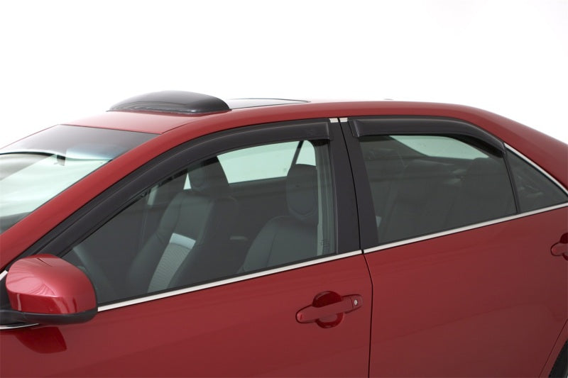 AVS 99-04 Chevy Tracker (4 Door) Ventvisor Outside Mount Window Deflectors 4pc - Smoke - Striker Modified