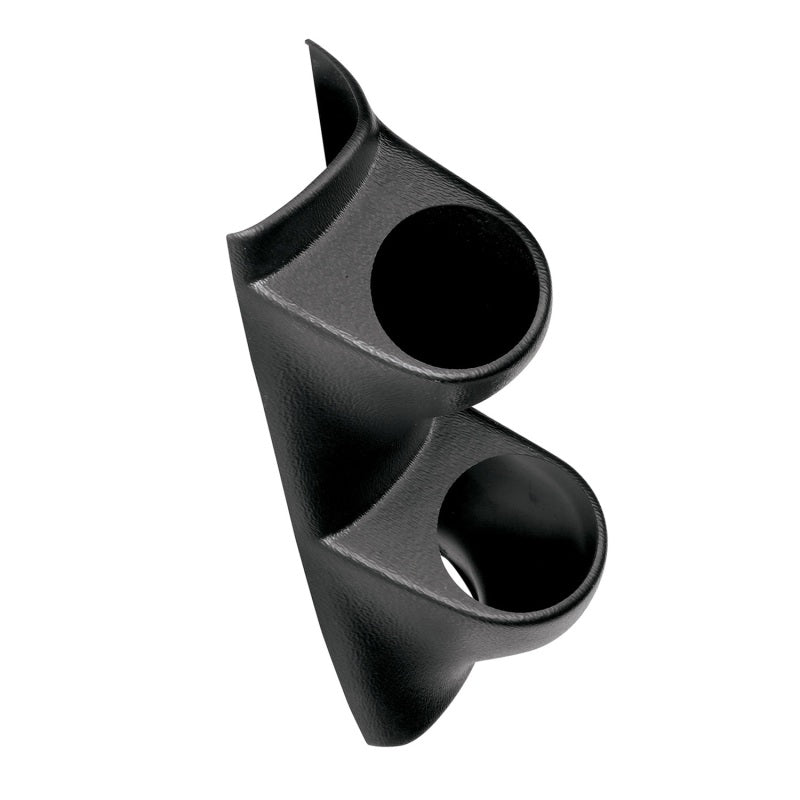 Autometer 79-93 Ford Mustang Dual 2 1/16 Inch Black Gauge Pod - Striker Modified