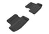 3D MAXpider 2015-2020 Ford Mustang Kagu 2nd Row Floormats - Black - Striker Modified