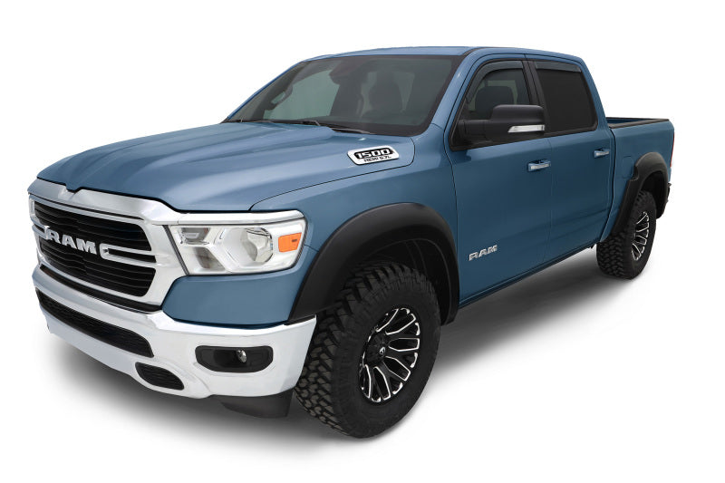 AVS 09-18 Dodge RAM 1500 Crew Cab Ventvisor In-Channel Front & Rear Window Deflectors 4pc - Smoke - Striker Modified