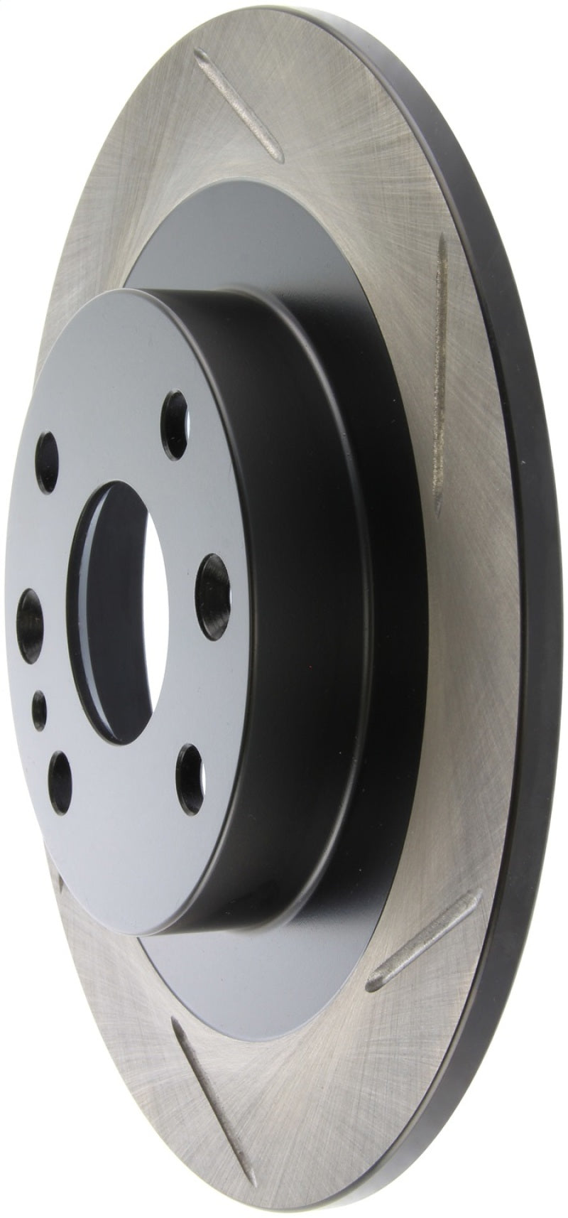 StopTech Power Slot 94-97/99-05 Mazda Miata (01-05 Normal Suspension Only) SportStop Slotted Rear L - Striker Modified