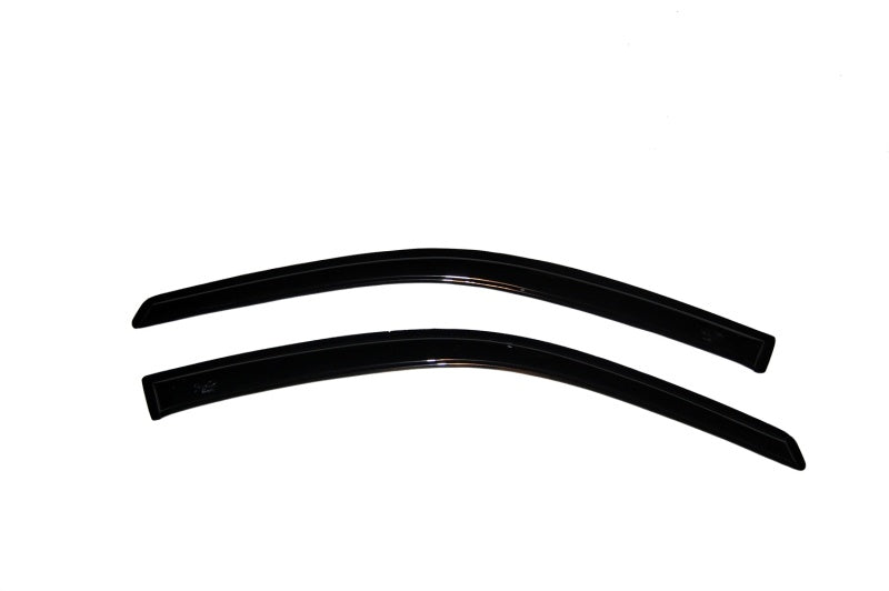 AVS 97-01 Mitsubishi Mirage Coupe Ventvisor Outside Mount Window Deflectors 2pc - Smoke - Striker Modified