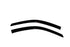 AVS 97-01 Mitsubishi Mirage Coupe Ventvisor Outside Mount Window Deflectors 2pc - Smoke - Striker Modified