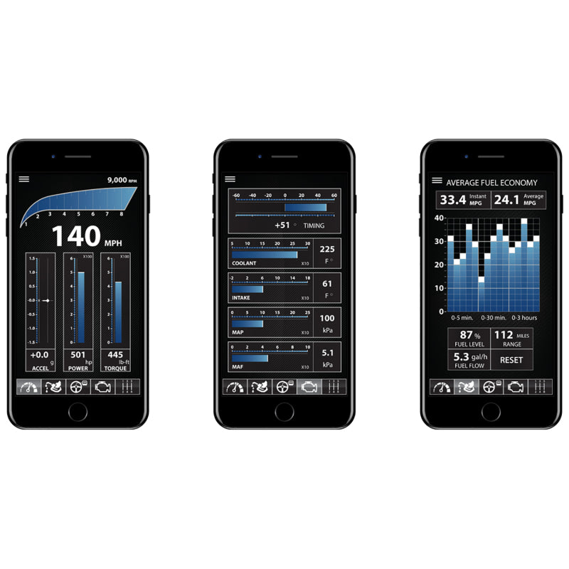 Autometer OBD-II Wireless Data Module Bluetooth DashLink for Apple IOS & Andriod Devices - Striker Modified