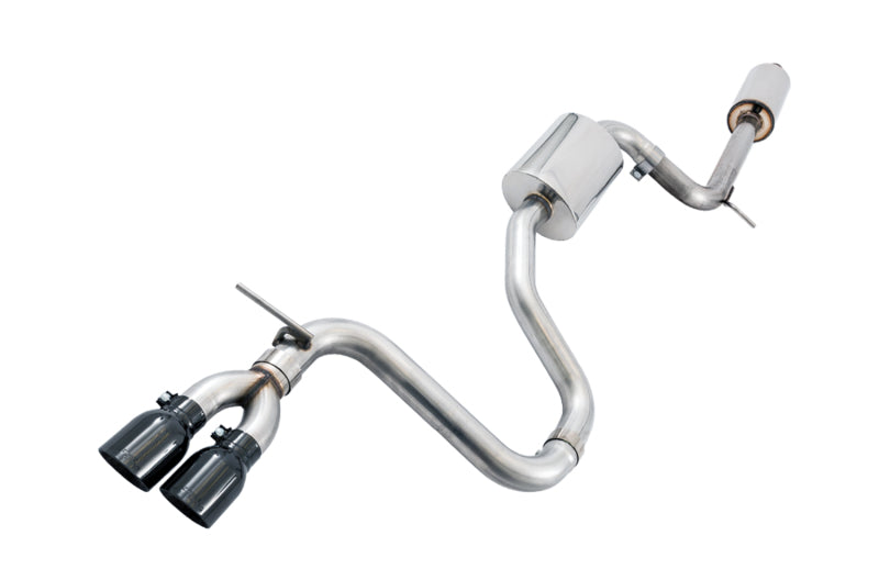 AWE Tuning VW MK7 Golf 1.8T Touring Edition Exhaust w/Diamond Black Tips (90mm) - Striker Modified