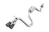 AWE Tuning VW MK7 Golf 1.8T Touring Edition Exhaust w/Diamond Black Tips (90mm) - Striker Modified