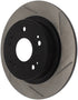 StopTech Power Slot 09-10 Acura TSX / 08-10 Honda Accord Rear Left Slotted Rotor - Striker Modified