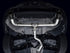 AWE 19-23 BMW 330i / 21-23 BMW 430i Base G2X Track Edition Axle Back Exhaust - Diamond Black - Striker Modified