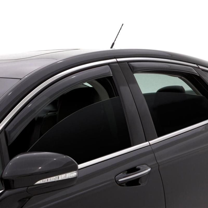 AVS 98-01 GMC Envoy Ventvisor In-Channel Front & Rear Window Deflectors 4pc - Smoke - Striker Modified
