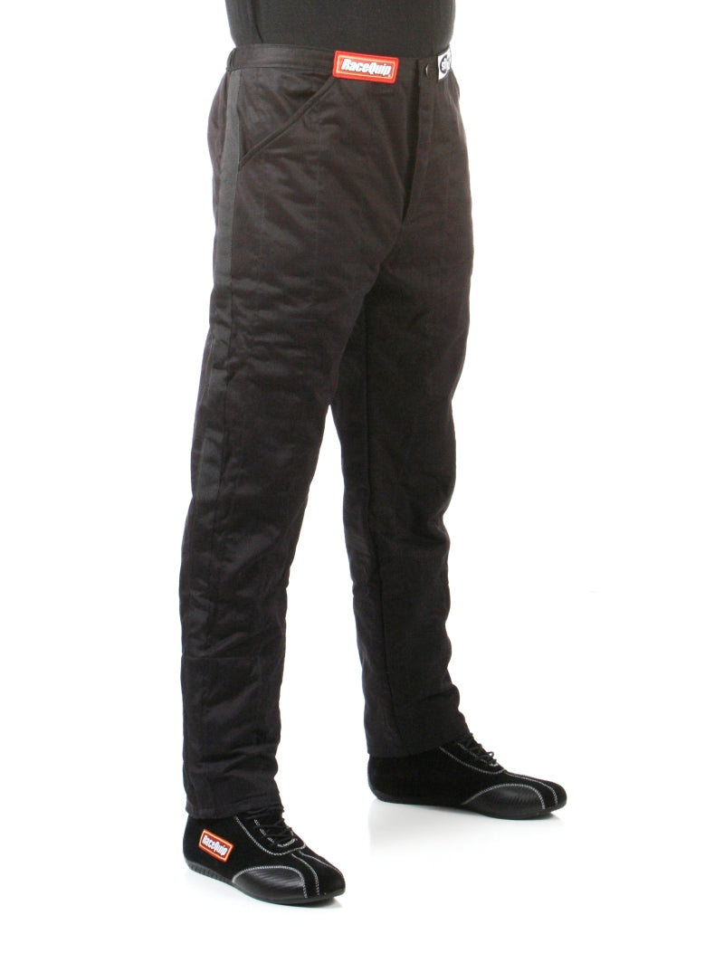 RaceQuip Black SFI-5 Pants Large - Striker Modified