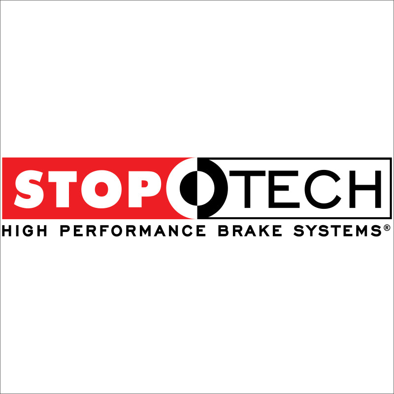 StopTech Power Slot 06-10 Audi A3 / 09 VW CC (Passat CC) / 06-09 GTI Mk V Left Rear Slotted Rotor - Striker Modified