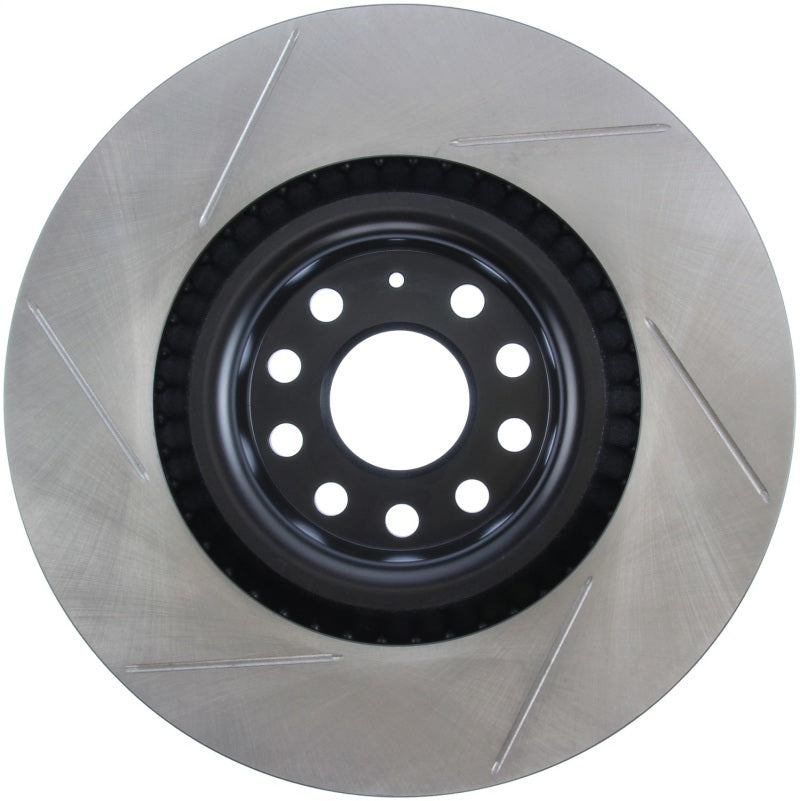 StopTech Power Slot 09 VW CC (Passat CC) / 06-09 Passat Front Left Slotted Rotor - Striker Modified